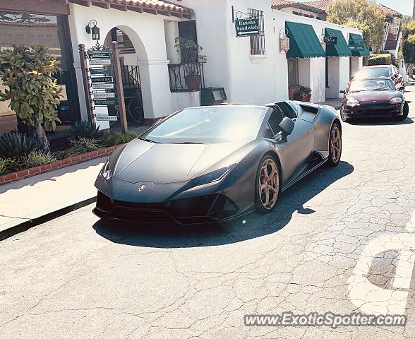 Lamborghini Huracan spotted in Rancho Santa Fe, California