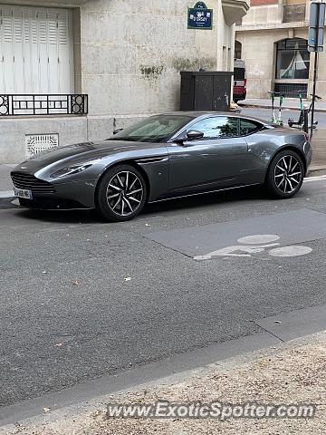 Aston Martin DB11 spotted in PARIS, France