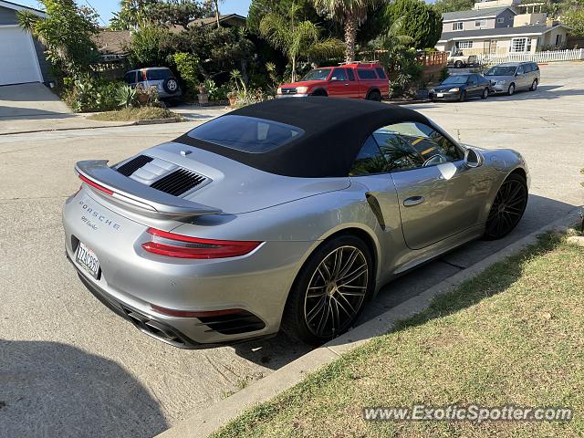 Porsche 911 Turbo spotted in Solana Beach, California