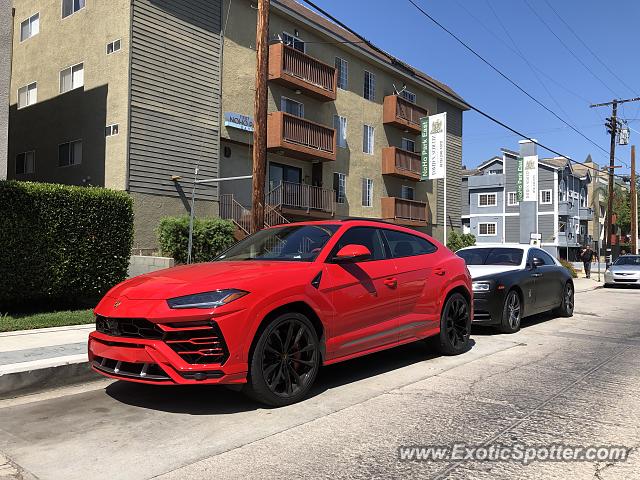 Lamborghini Urus spotted in North Hollywood, California