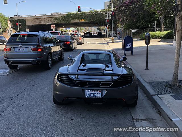 Mclaren MP4-12C spotted in North Hollywood, California