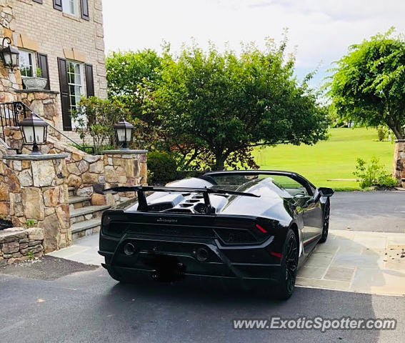 Lamborghini Huracan spotted in Leesburg, Virginia