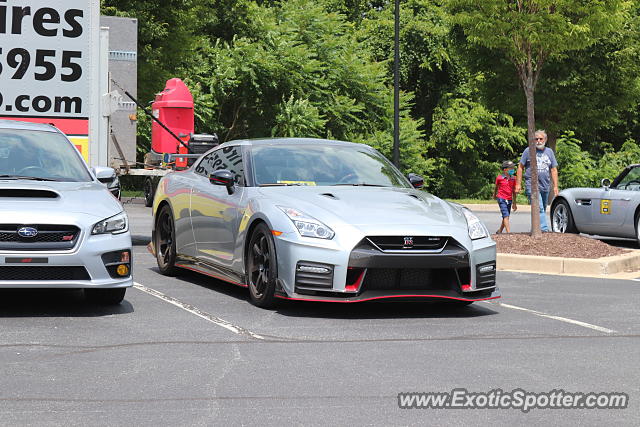 Nissan GT-R spotted in Urbana, Maine