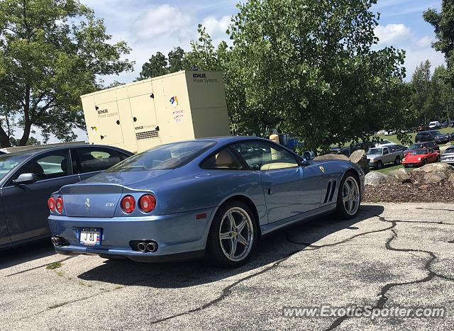 Ferrari 575M spotted in Elkhart Lake, Wisconsin