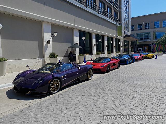 Pagani Huayra spotted in Dallas, Texas