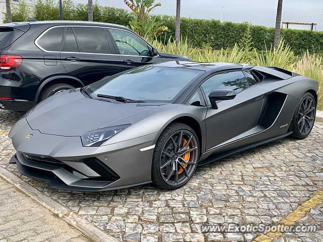 Lamborghini Aventador spotted in Vilamoura, Portugal