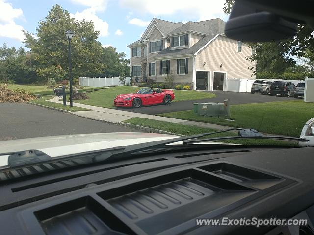 Dodge Viper spotted in Brick, New Jersey