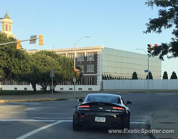 Aston Martin Vantage spotted in Des Moines, Iowa