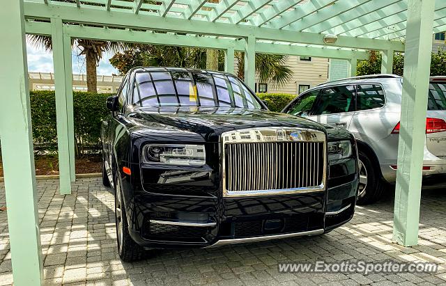 Rolls-Royce Cullinan spotted in Seaside, Florida