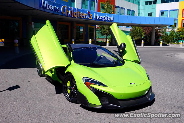 Mclaren 675LT spotted in Calgary, Canada