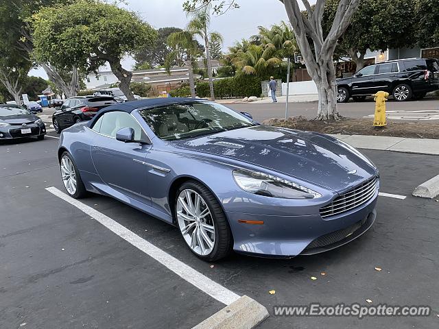 Aston Martin DB9 spotted in Solana Beach, California