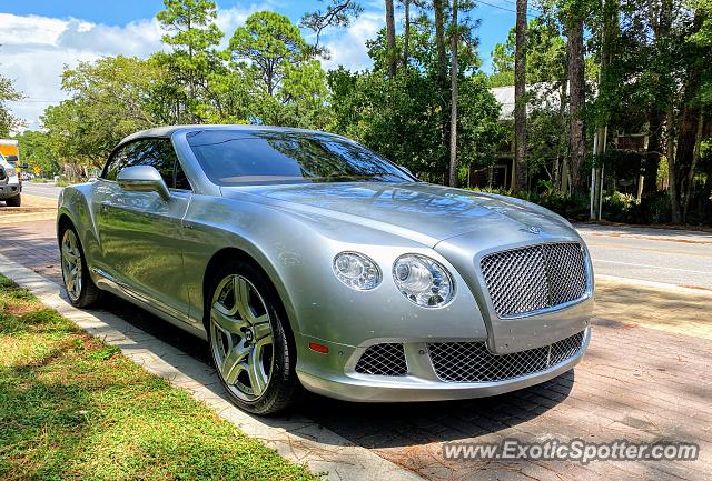 Bentley Continental spotted in Grayton Beach, Florida