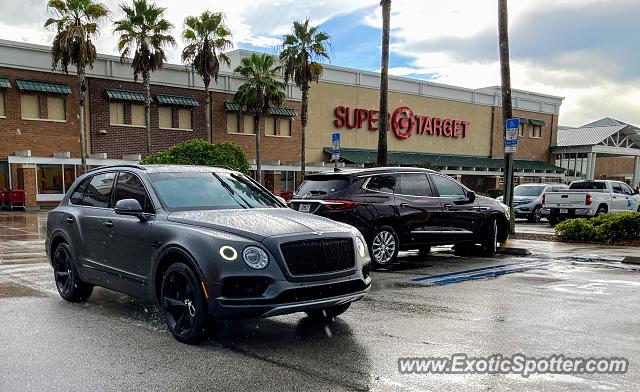 Bentley Bentayga spotted in Jacksonville, Florida
