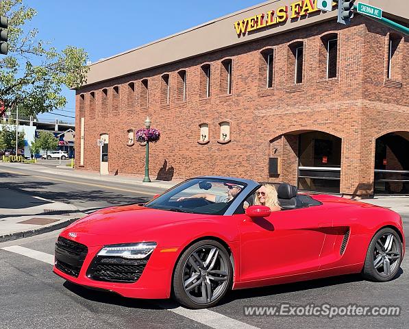 Audi R8 spotted in Coeur d’Alene, Idaho