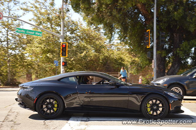 Aston Martin DB11 spotted in Malibu, California