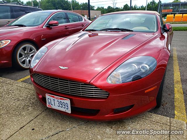 Aston Martin DB9 spotted in Columbus, Ohio