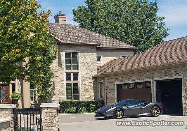 Ferrari F8 Tributo spotted in Windsor, Ontario, Canada