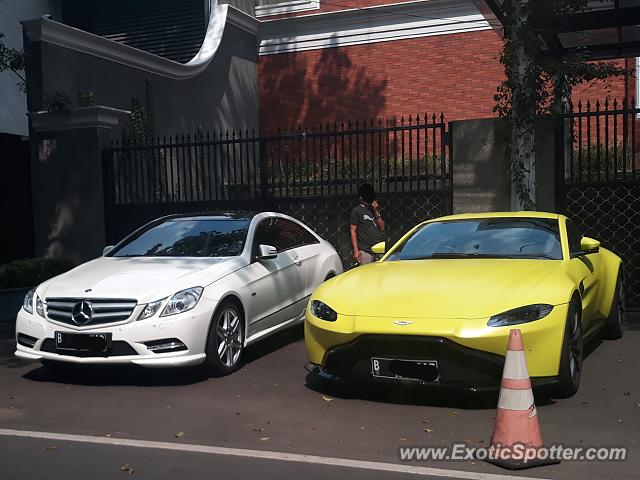 Aston Martin Vantage spotted in Jakarta, Indonesia