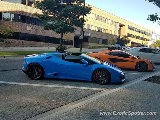 Lamborghini Huracan spotted in Birmingham, Michigan