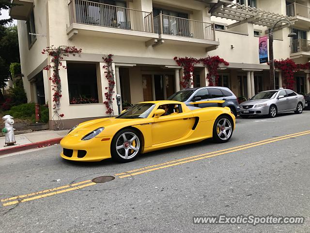 Porsche Carrera GT spotted in Monterey, California