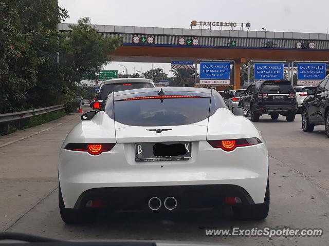 Jaguar F-Type spotted in Tangerang, Indonesia