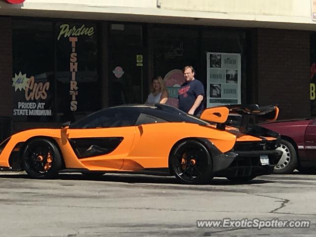 Mclaren Senna spotted in West Lafayette, Indiana