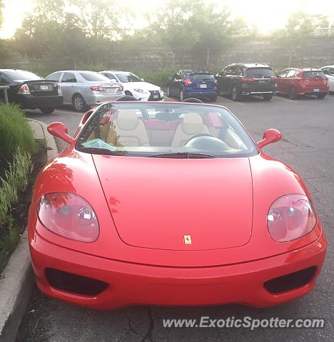 Ferrari 360 Modena spotted in Brampton, Canada