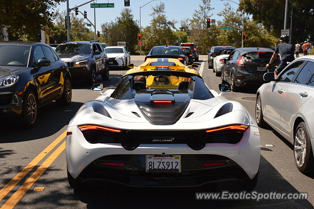 Mclaren 720S spotted in Malibu, California