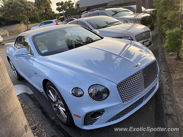 Bentley Continental spotted in Del Mar, California