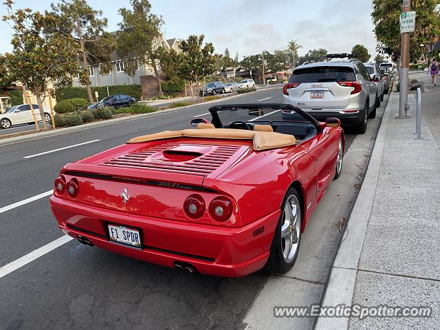 Ferrari F355 spotted in Del Mar, California