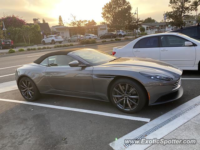 Aston Martin DB11 spotted in Del Mar, California