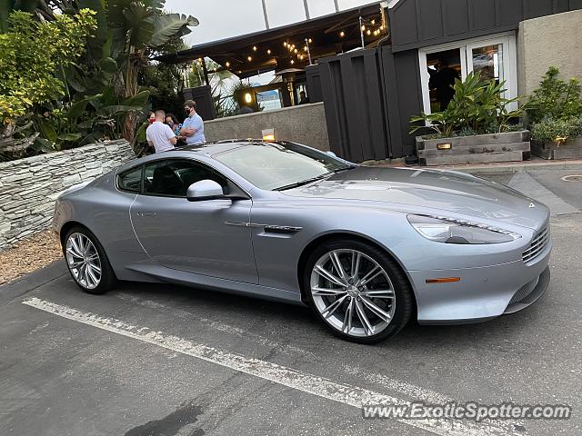 Aston Martin DB9 spotted in Del Mar, California