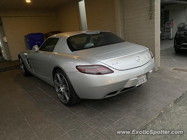 Mercedes SLS AMG spotted in Del Mar, California