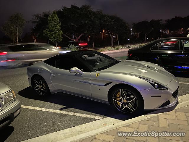 Ferrari California spotted in Solana Beach, California