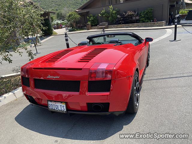 Lamborghini Gallardo spotted in Laguna Beach, California