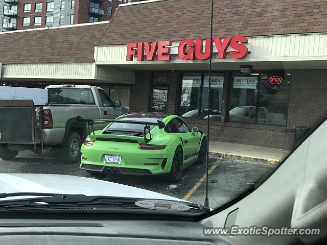 Porsche 911 GT3 spotted in West Lafayette, Indiana