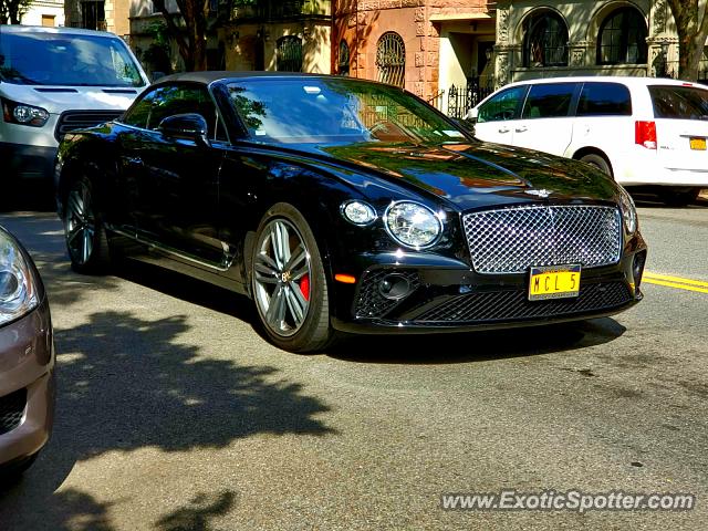 Bentley Continental spotted in Manhattan, New York