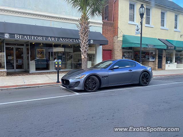 Maserati GranTurismo spotted in Beaufort, South Carolina