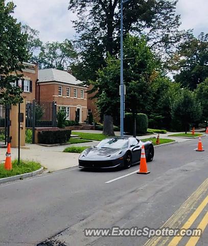 Ferrari 458 Italia spotted in Washington DC, United States
