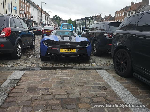 Mclaren 570S spotted in Yarm, United Kingdom