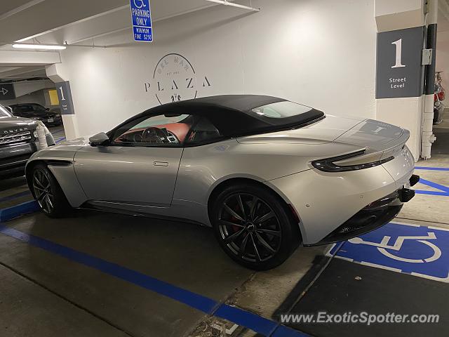 Aston Martin DB11 spotted in Del Mar, California