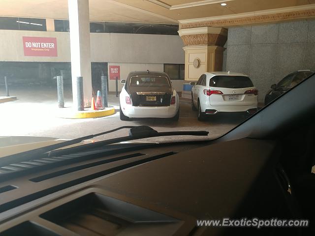 Rolls-Royce Phantom spotted in Atlantic city, New Jersey