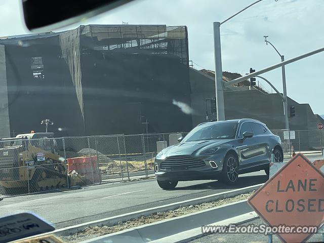 Aston Martin DBX spotted in Carlsbad, California