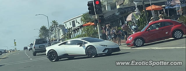 Lamborghini Huracan spotted in Carlsbad, California