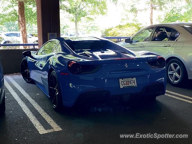 Ferrari 488 GTB spotted in Atlanta, Georgia