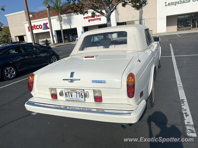 Rolls-Royce Corniche spotted in Del Mar, California