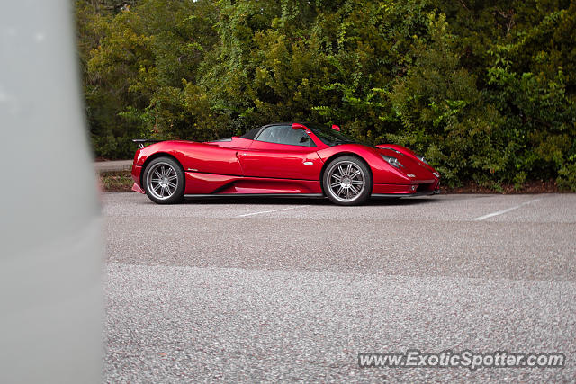 Pagani Zonda spotted in Kiawah Island, South Carolina