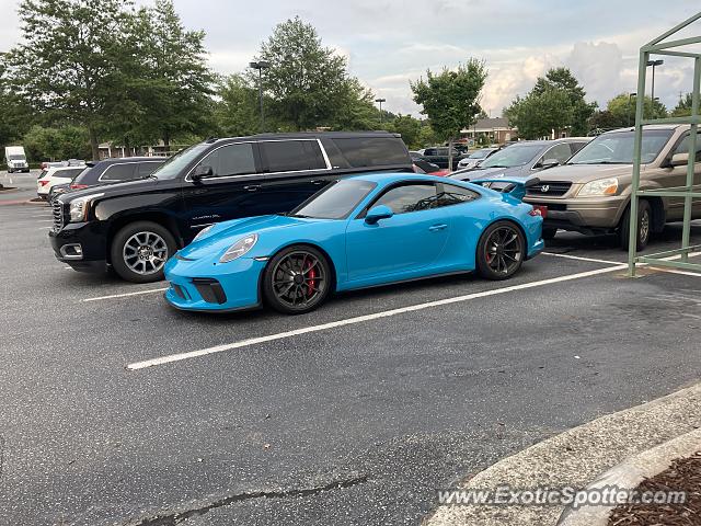 Porsche 911 GT3 spotted in Oak Ridge, North Carolina