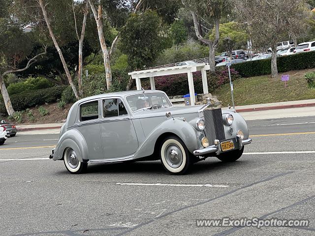 Rolls-Royce Silver Dawn spotted in Laguna Beach, California