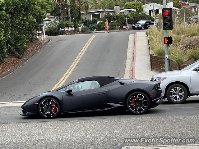 Lamborghini Huracan spotted in Laguna Beach, California